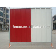 Colour bond Fence steel hoarding barriers